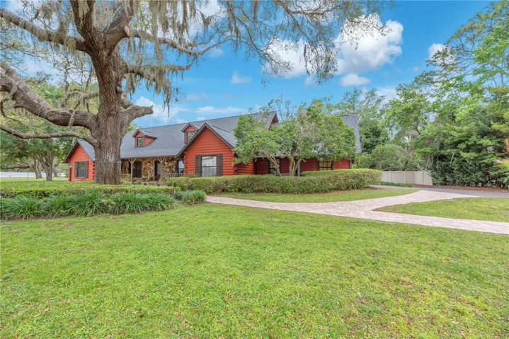 4 bedroom, 4 bath 4000+ sq. ft. pool home sits on sprawling corner lot, just under an acre.