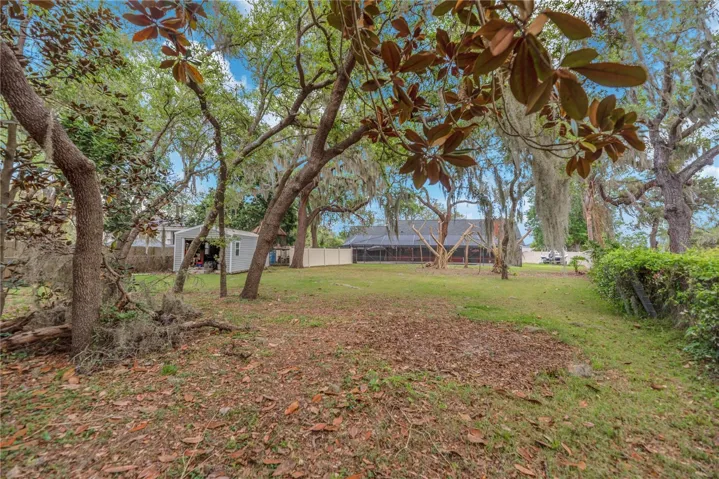 View of home from backyard.