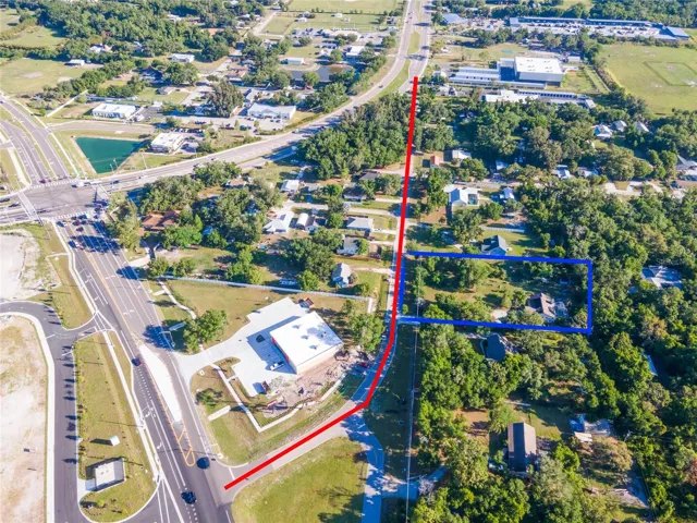 Street Entry From Fort Hamer to 301