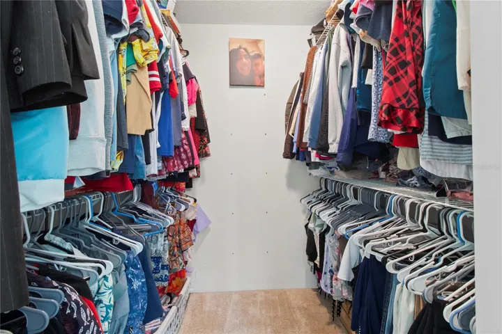 Primary Walk in Closet