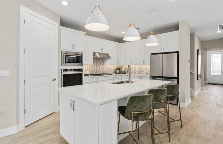 Model Home Design Only. Pictures and furnishings are for illustrative purposes only. Elevations, colors and options may vary. Furniture is for model home staging only.