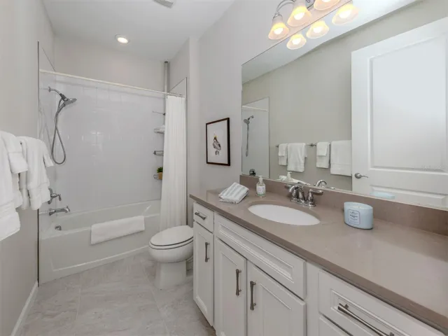 Hall bath.