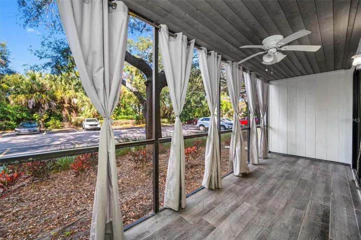 Long Screened in porch