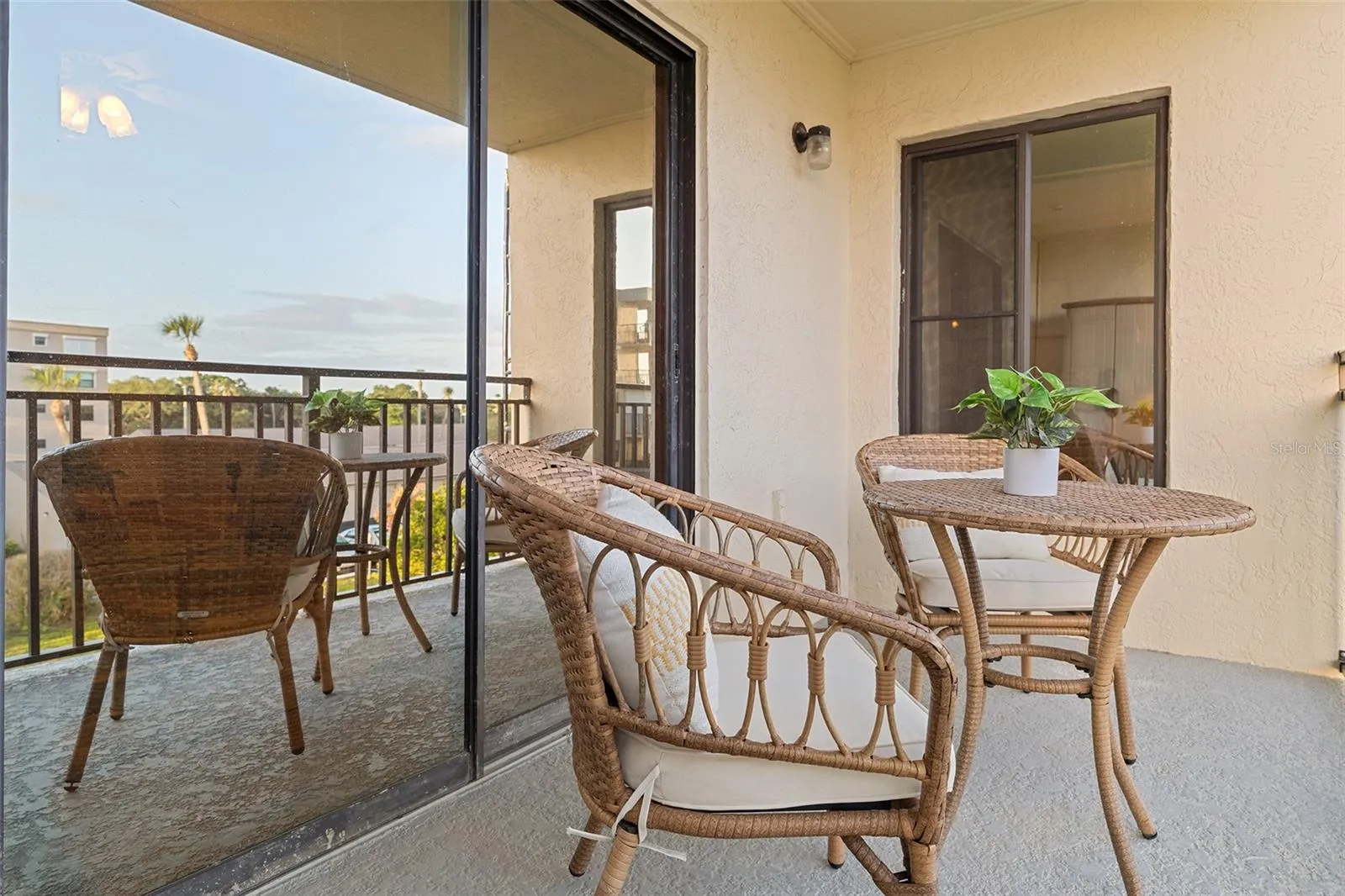 Reflective Privacy film on sliding glass door and windows