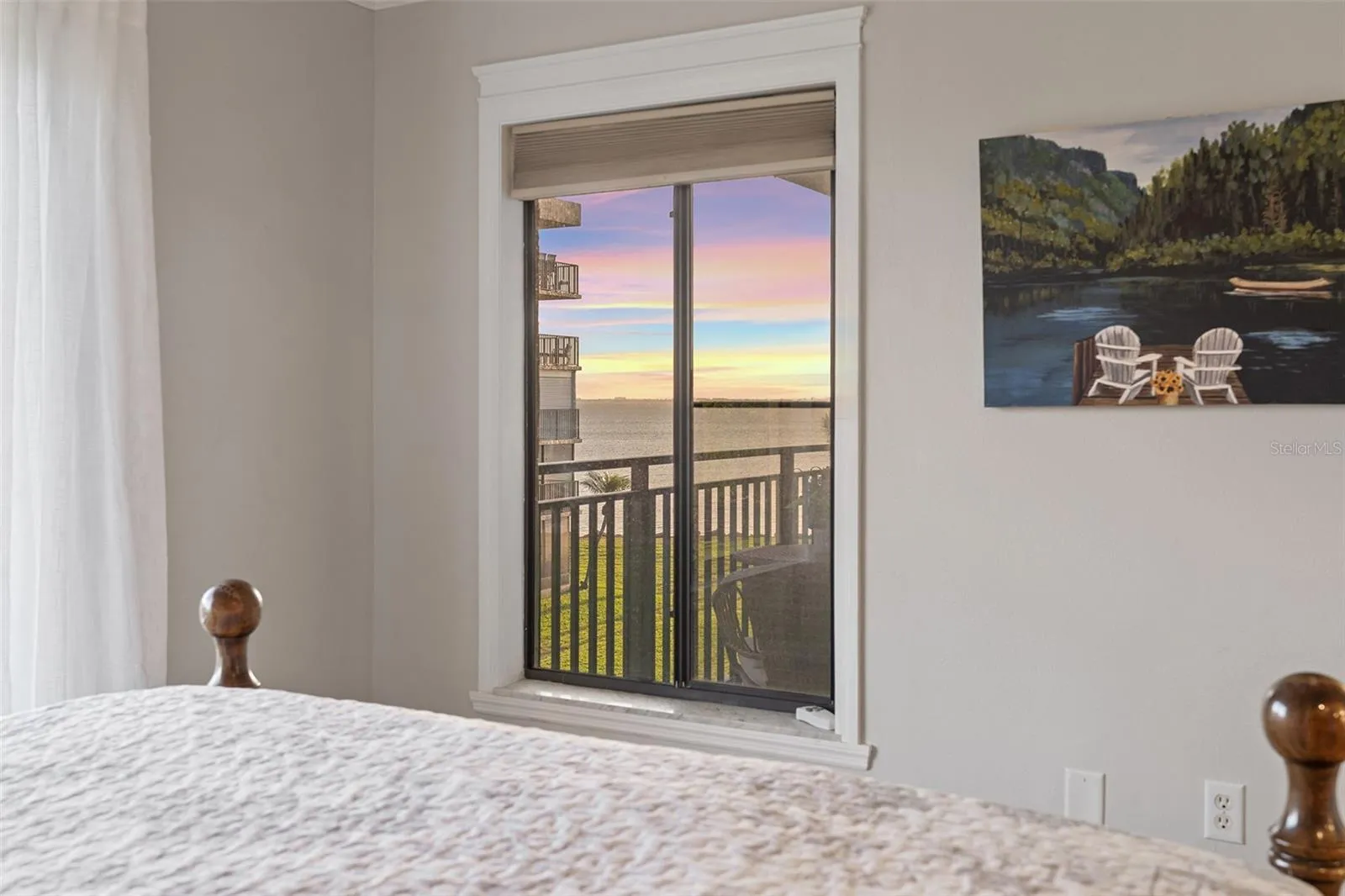 Primary Bedroom water view