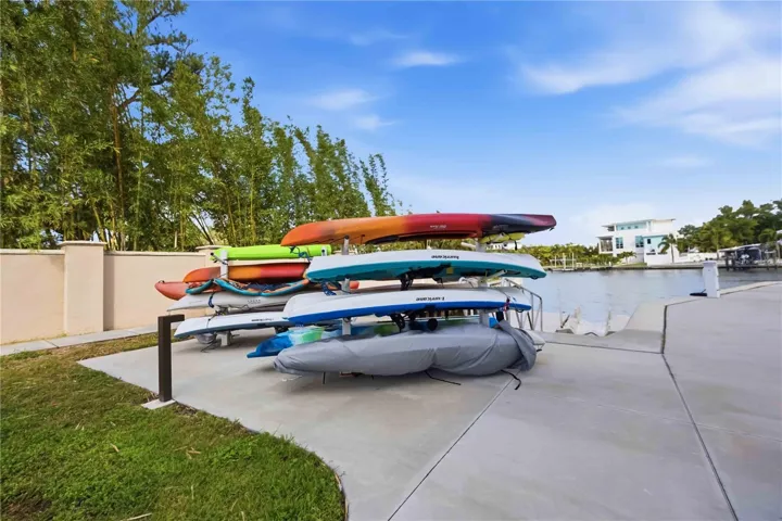kayak storage