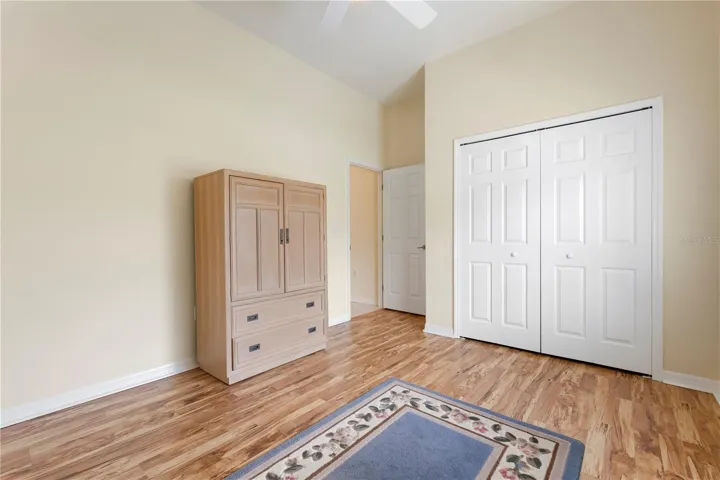 Third bedroom with closet