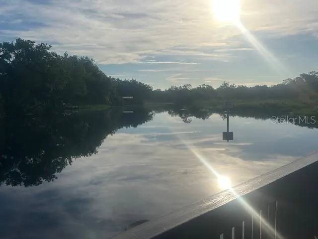 Looking southeast on the Braden River from the community fishing pier.