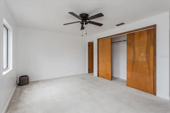 Spacious Primary Bedroom - Closet 1