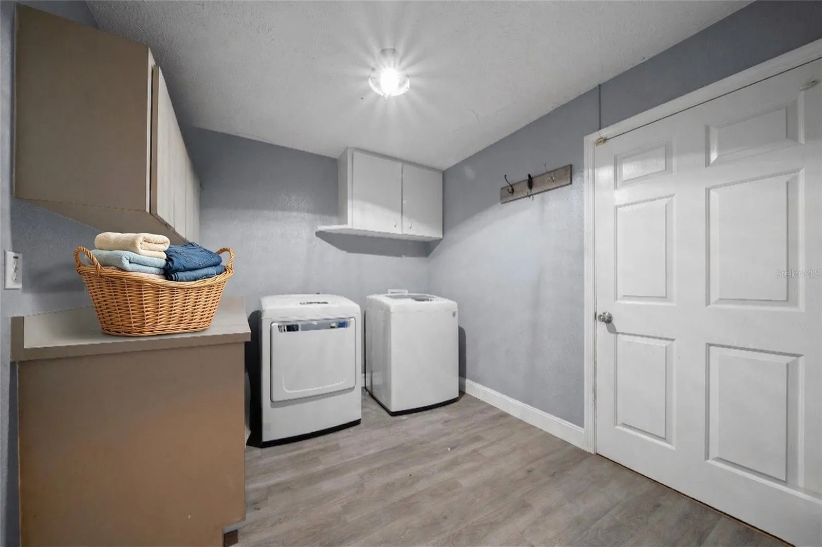 Laundry basked has been virtually added