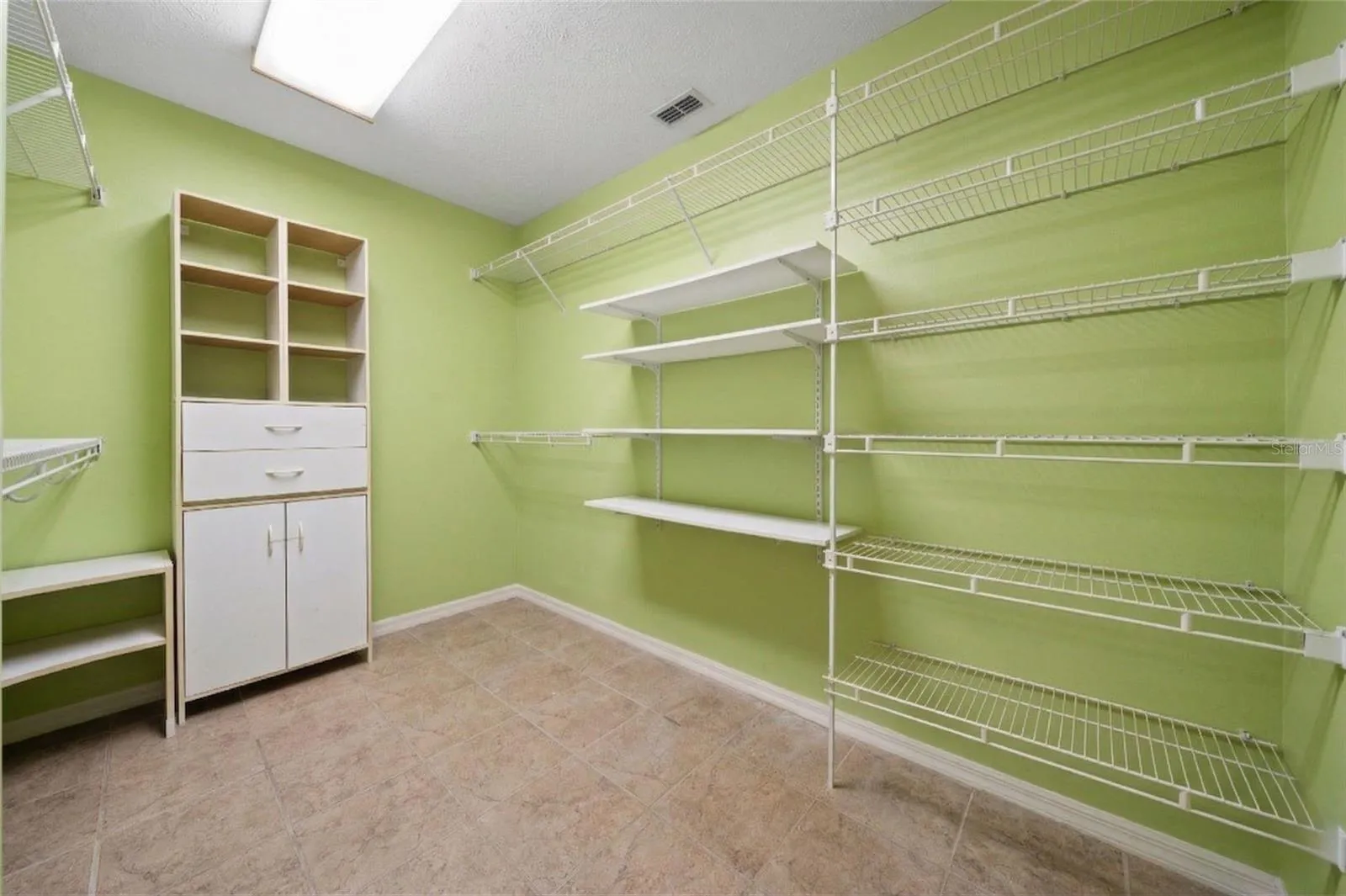 Personal items have been virtually removed