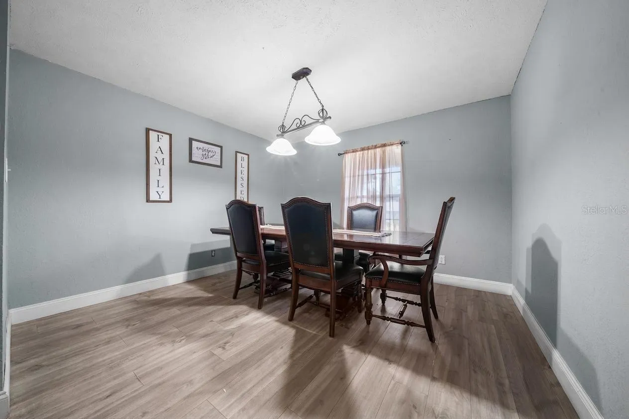 Some furniture has been virtually removed