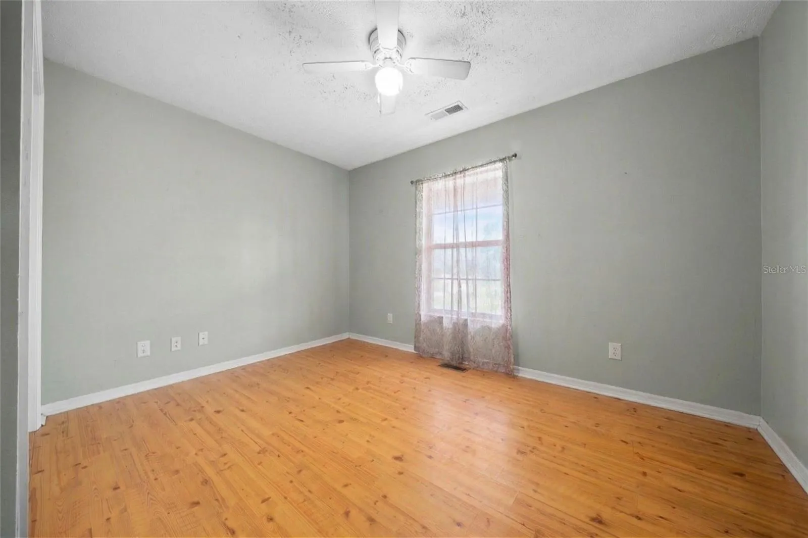 Furniture and personal items have been virtually removed