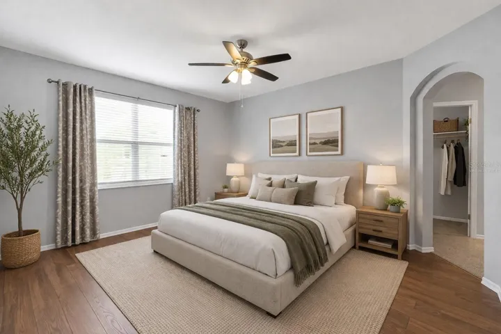 Master Bedroom Virtually Staged