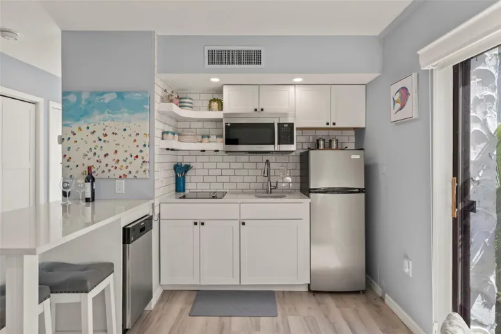 Kitchen off the Living room