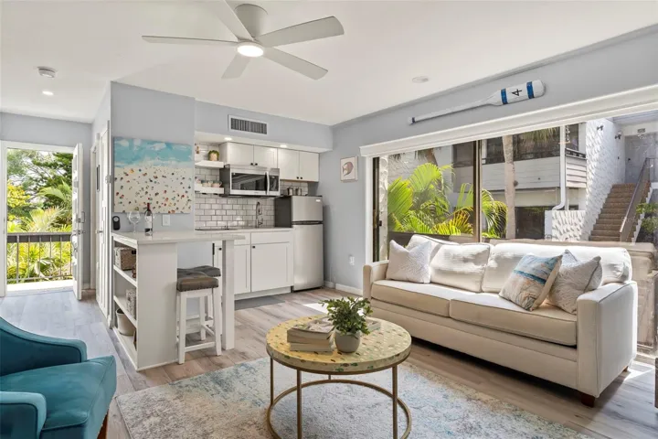 Living Room with pull out sofa