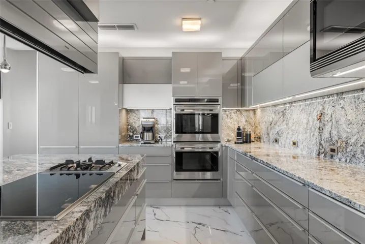Designer kitchen showcasing Poggenpohl cabinetry