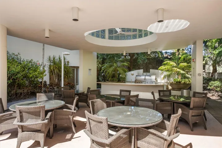 Outdoor dining areas