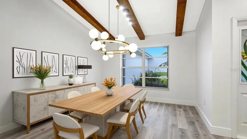 Staged Dining Room