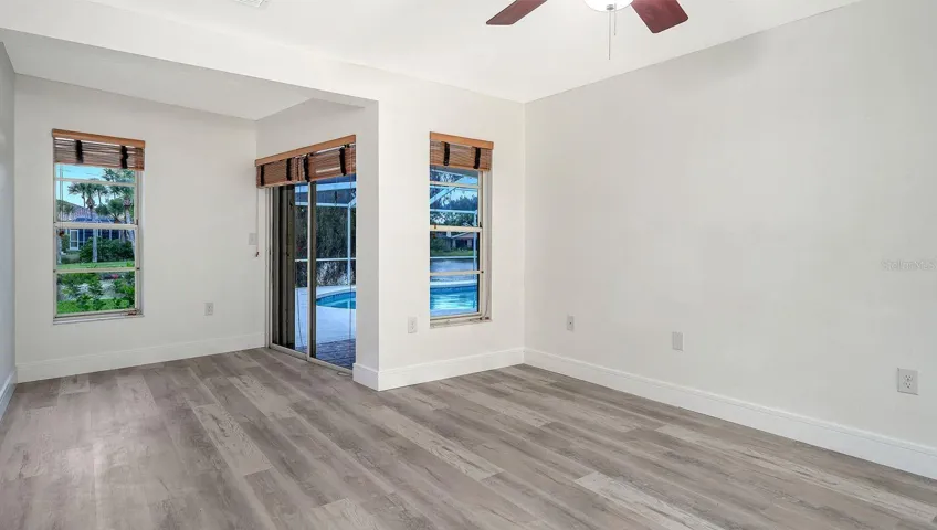 Unstaged Primary Bedroom Suite