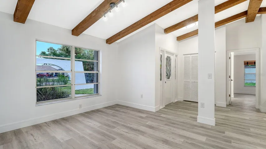 Dining Room and Foyer with a Coast Closet