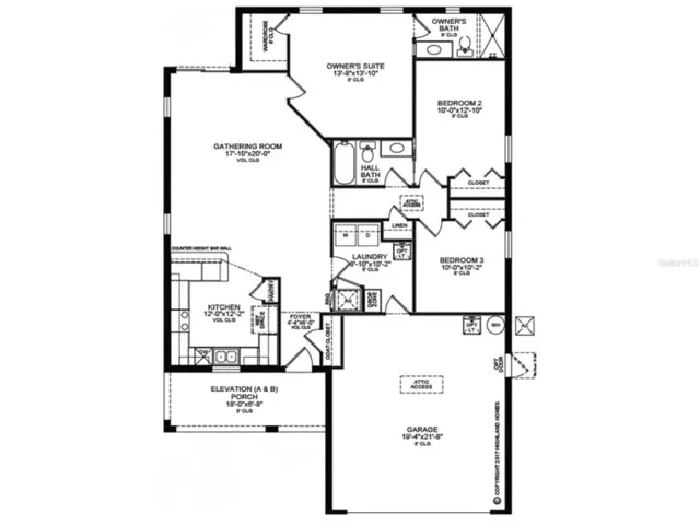 Cambry floor plan