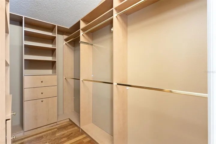 Primary Walk-In Closet