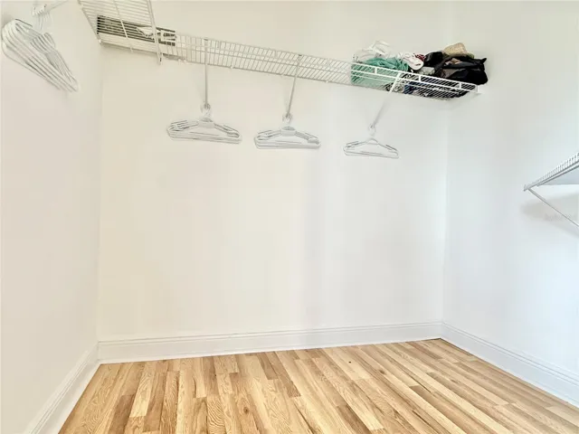 Primary bedroom closet