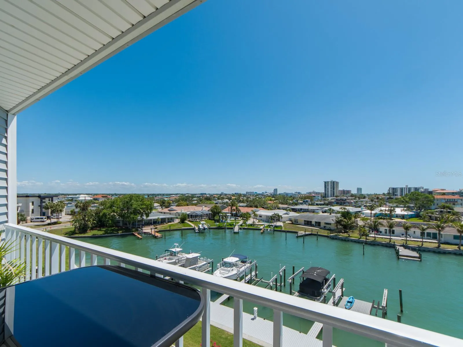 View From Condo towards Downtown Clearwater FL