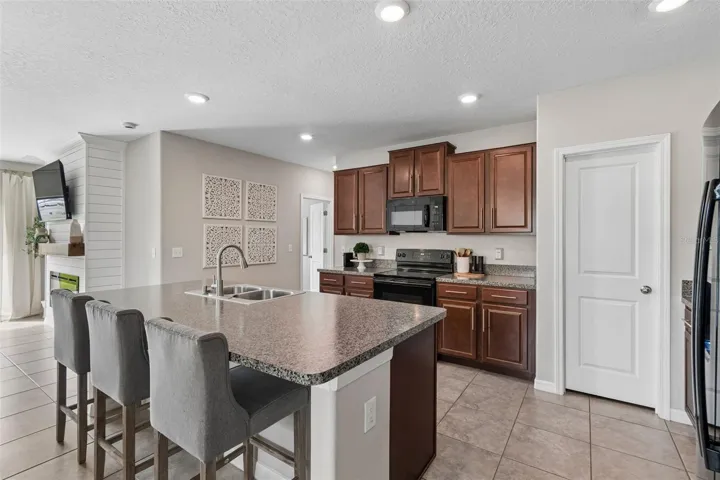 large kitchen space