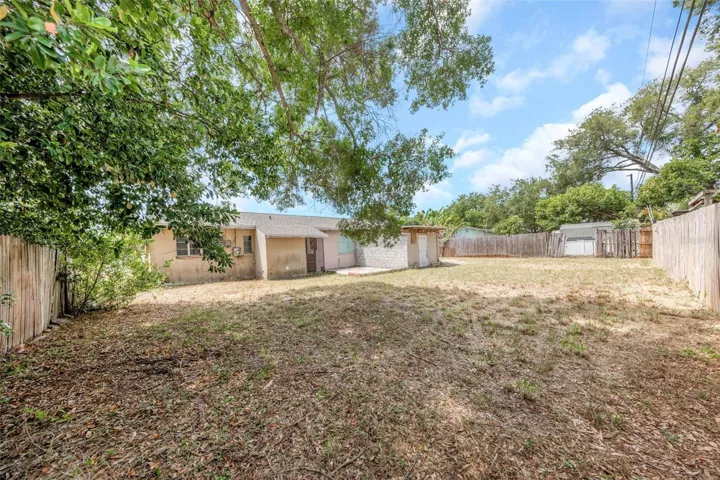 Rear Yard - Reverse View
