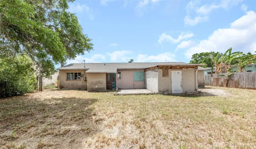 Rear of Home