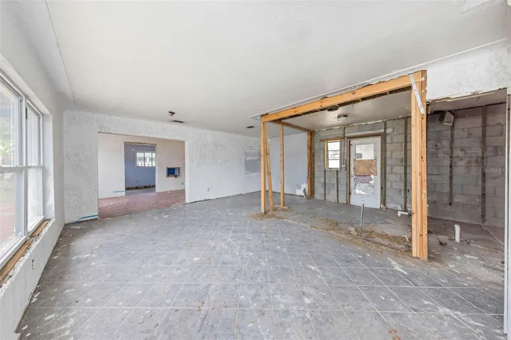 Kitchen / Family Room Combo - Reverse View