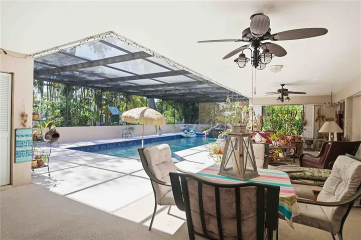 Huge Patio/Pool Area