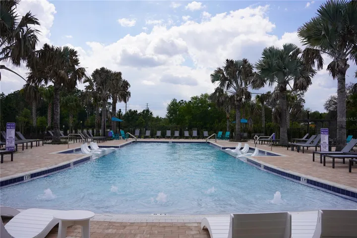 Resort-style community pool for relaxation and enjoyment.