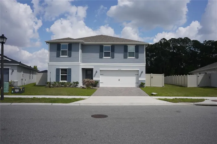 Beautiful front elevation with modern design and great curb appeal.