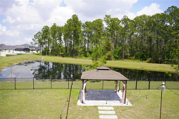 Enjoy relaxing water views from inside the home.