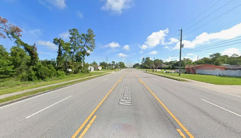 Street scene looking north