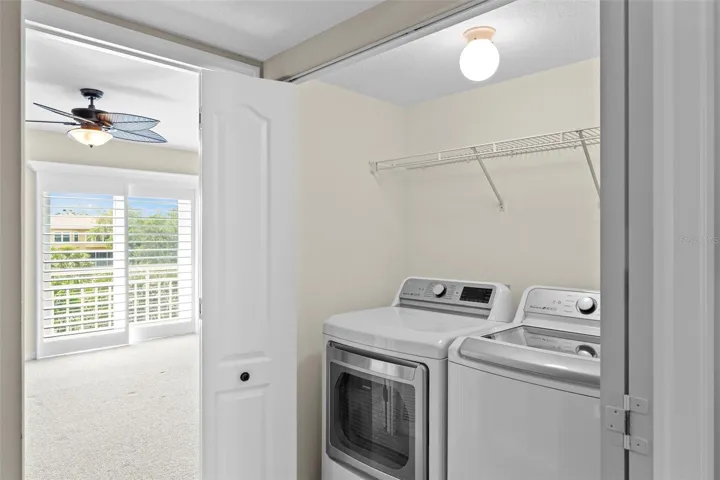 Laundry on Upper Level