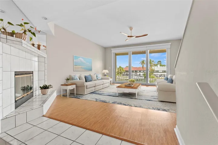 Living Room Virtually Staged
