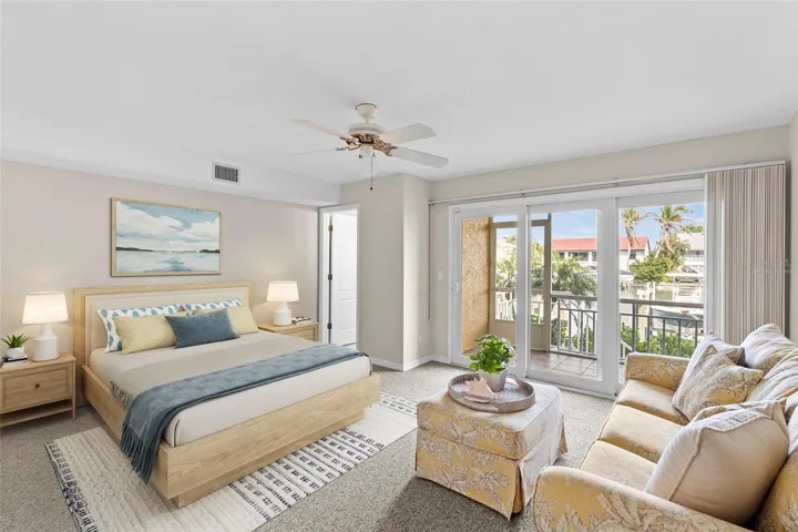 Lower Level Guest Suite Virtually Staged