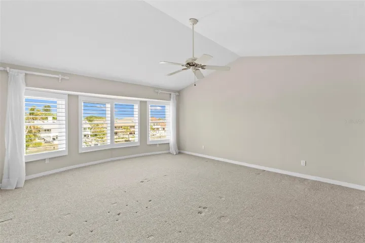 Primary Suite with Vaulted Ceilings