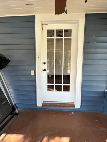 Glass Front Door