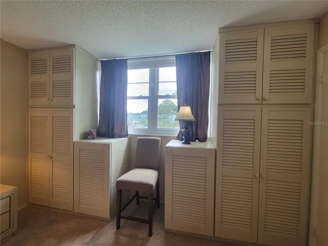 Need extra storage? In addition to the walk-in this built-in storage is great to have