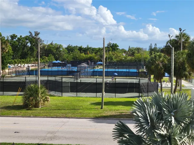 Into Tennis?  Just walk across the street.