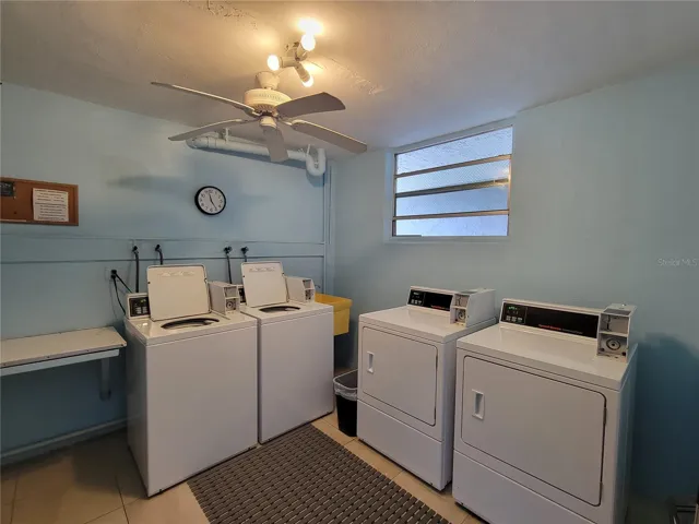 Laundry room on each floor/corner