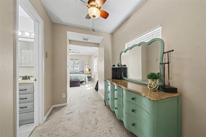 Updated Bath with Dedicated Dressing Area