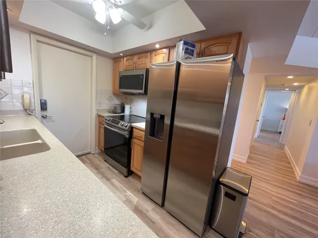 All new high grade appliances including extra large side by sine refrigerator, air fryer convection self cleaning oven  Also a microwave above