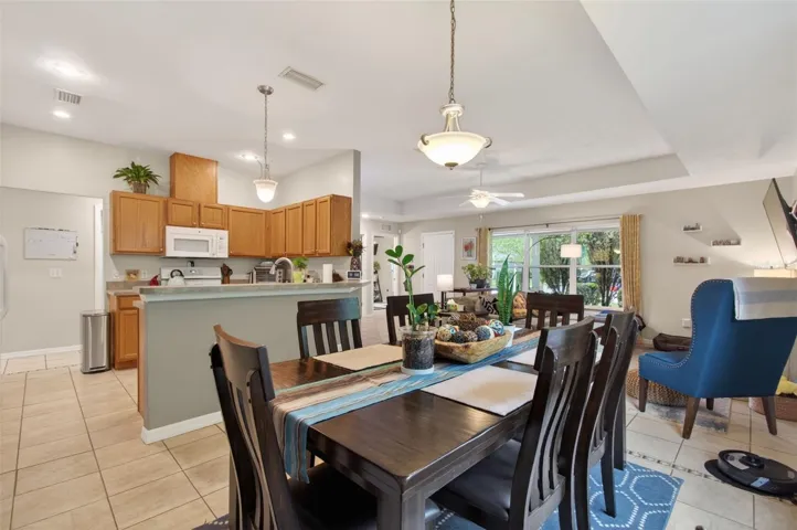 Dining Area View to Kitchen