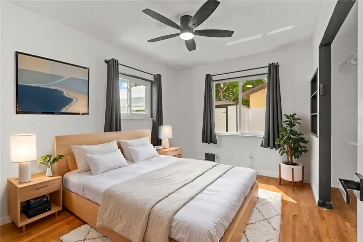 Virtually Staged 3rd Bedroom